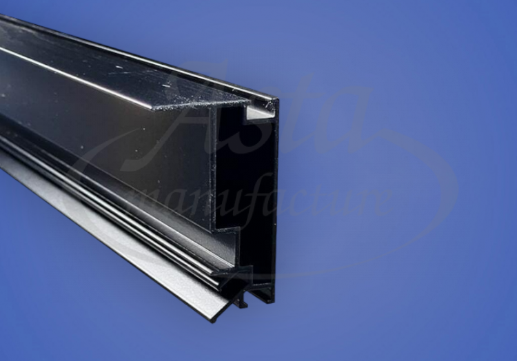 Профиль парящий Lumfer BP01 (АТ-7290) потолочный, черный (2 м)